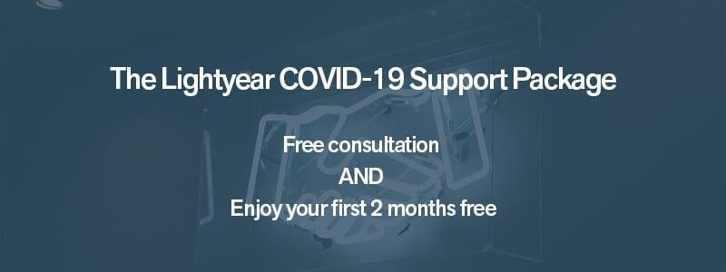 COVID-19 Support Special : First 2 months free.